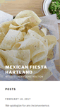 Mobile Screenshot of mexicanfiestahartland.com