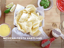 Tablet Screenshot of mexicanfiestahartland.com